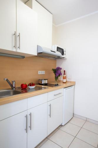 кухня, Ferienwohnung Haus Holtdirk in Ліпштадт