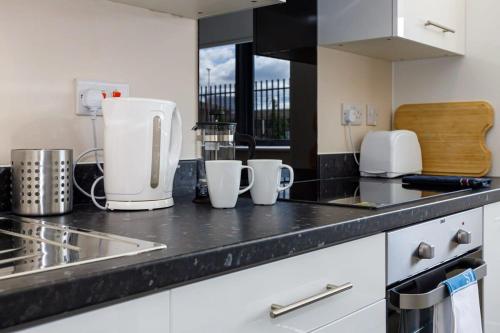 Spacious 1 Bed Apartment in Manchester Sleeps 3, Manchester (fotografie 9)