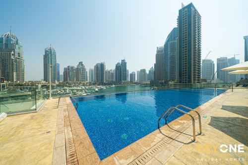 Cayan Escape Lavish 1BR with Sea View – Dubai, AR