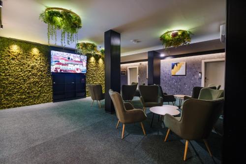 共用Lounge/電視區, А17 Plovdiv Apartments - Next to Rowing Channel and University hospitals in 普羅夫迪夫西區