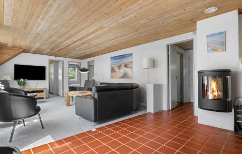 Holiday Home Søren Gades Mark Blavand Denm in Oksby