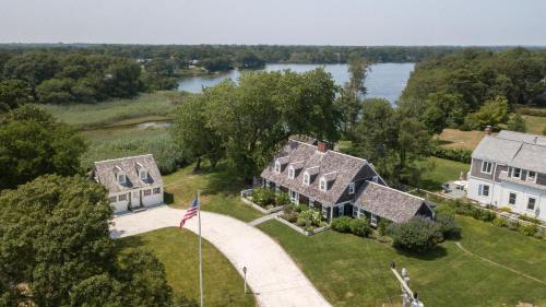 Large waterfront home with direct beach access