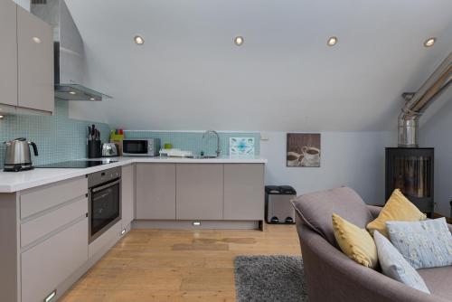 Kitchen, The Byre near Wilson Arms