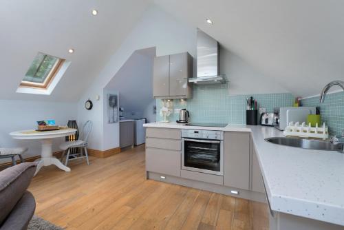 Kitchen, The Byre near Wilson Arms