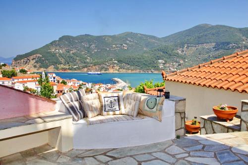 Double Room with Sea View room in Aperanto Galazio