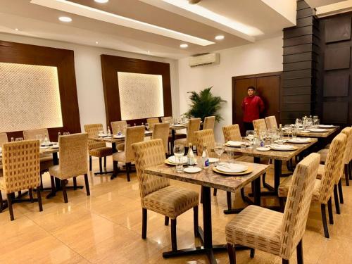 ห้องอาหาร, Hotel Marcelius in กัวยาควิล