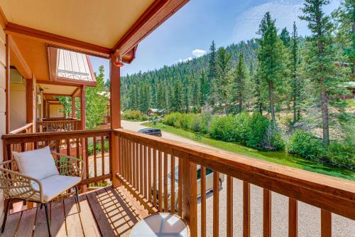 Bike, Hike and Ski Creek-View Condo in Red River!