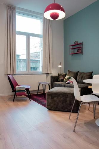Chaleureux appartement aux Marolles, Brussels