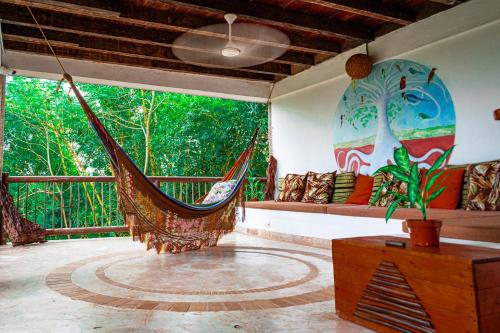 ระเบียง/ชานเรือน, Ekoparque Lunaforest in อาโรโย เด เปียดรา