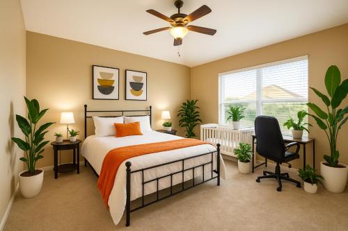 One Level Home, Foosball, Crib, Office Space,yard