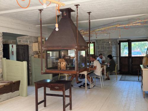 Közös társalgó / TV, Casa Storica a Pennabilli in Valmarecchia in Pennabilli