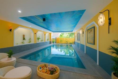 Swimming pool, Hoianan Boutique Hotel in Minh An