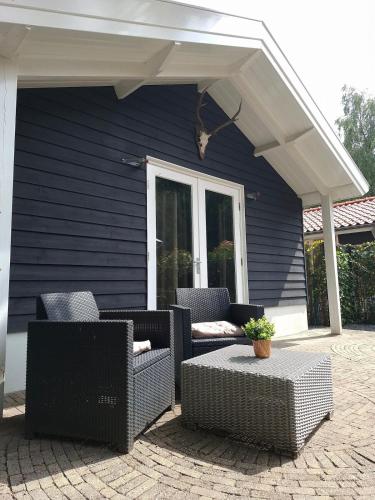 Modern Veluwe Chalet with Private Garden - Forest and Sauna Nearby, Putten