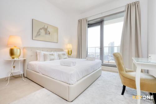 Sophisticated One Bedroom with Full Marina View, Dubaj (fotografie 9)