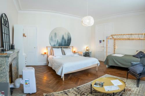 Chambre double, balcon