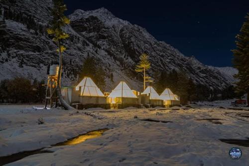 Open Sky Glamps Mahodand Lake in Saidu Sharif