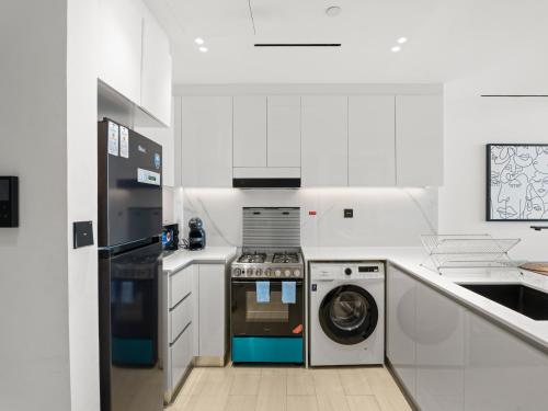 Chic and Stylish 1 BDR in Binghatti corner - JVC, Dubaj (zdjęcie 8)