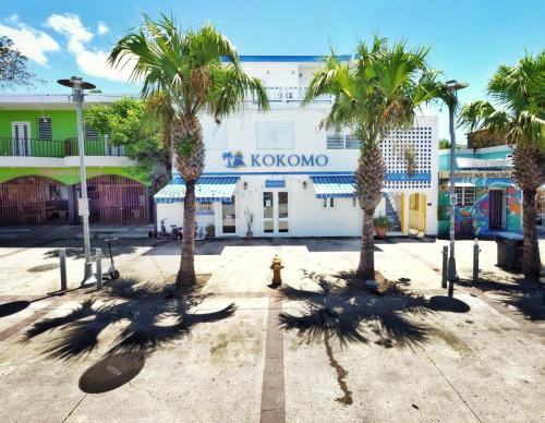 Exterior view, Kokomo Hotel in Culebra