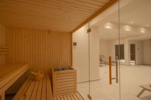 Szauna, Shizen Wellness Hotel in Drama