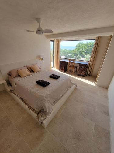 Charmante villa avec vue mer in เมเดีย ลูนา