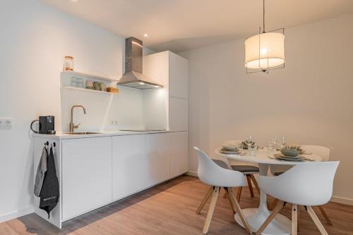 keittiö, Suite Silk aan de rand van Kamperland in Kamperland