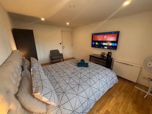 Specious double room with king size bed, Londyn
