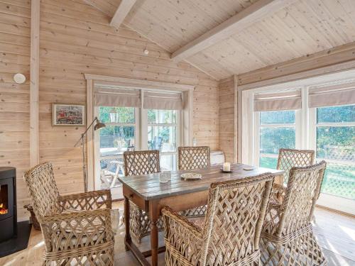 設施, 6 person holiday home in Væggerløse-By Traum in 韋格勒瑟