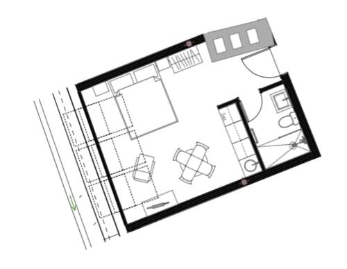 Domillion New modern Vilnius old town studio U2303 - image 3