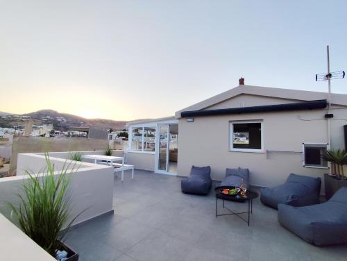 Balkong/terasse, Karnayio Rooms - Panorama near Syros nasjonale lufthavn