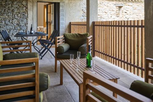 Balkons/terase, Domaine du Fresquel in Pezens