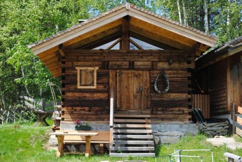 Goldwäscherhütte in Bucheben, Österreich