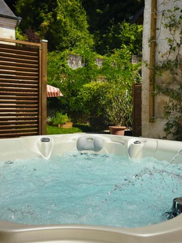 wellnessfaciliteiten, la Maison sous les Arbres - Duplex, jardin et spa in Poce Sur Cisse