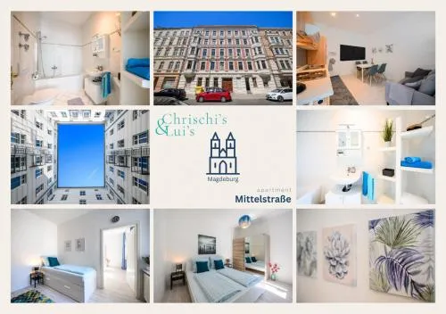 Zentrale, ruhige Wohnung auf dem Werder, 4 Personen in Magdeburg, Deutschland