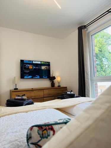 Familientraum 10min zur Ostsee und nach Lübeck Zentrum mit Parkplatz & Balkon