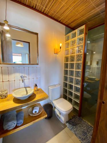 Shower, Loft 1 - Casa Aratu Guaiu Barra de Mamanguape in Baia Da Traicao