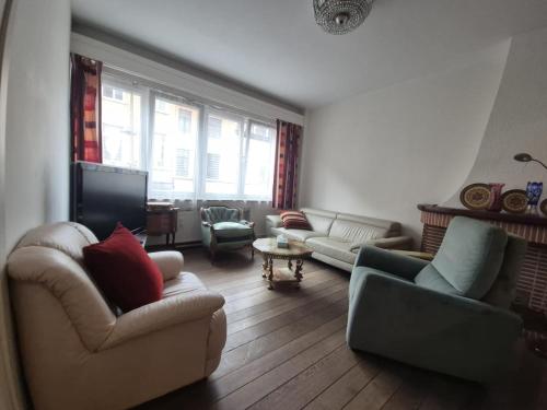 Large 1st floor apartment, Schaerbeek, Brussels, Bruxelles (photo 4)