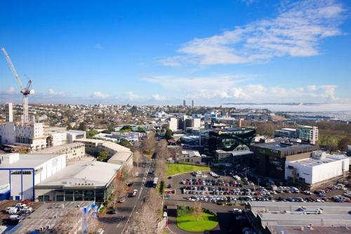 auckland 2 bedrooms gym wifi parking 180 degree harbor sea view 1204, Auckland (foto 6)