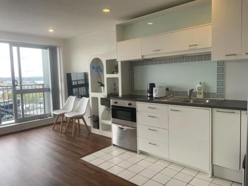 auckland 2 bedrooms gym wifi parking 180 degree harbor sea view 1204, Auckland (foto 7)