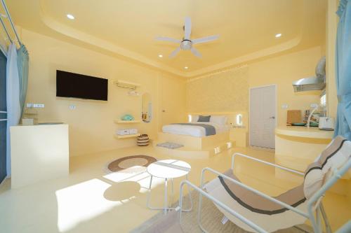 Loft with pool - 8min walk to Rawai Beach - Sea Room, Rawai Beach (foto 9)