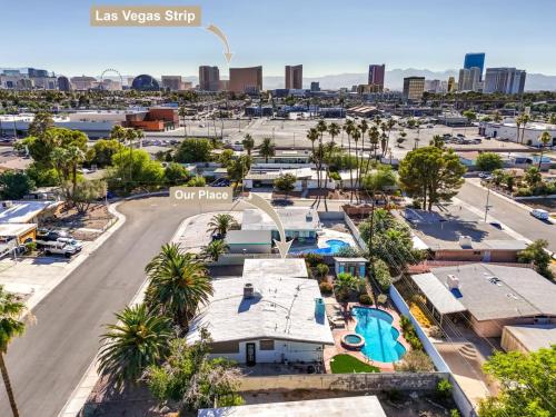 Mid Century Modern near STRIP w Pool King Suite, Las Vegas (fotografie 4)