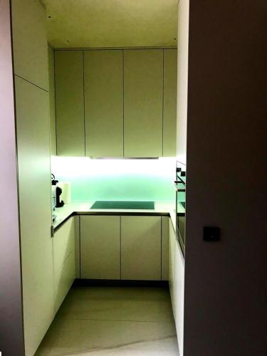 Konyha, Modern 1 Bedroom F1 Monaco Port in Quartier du Port