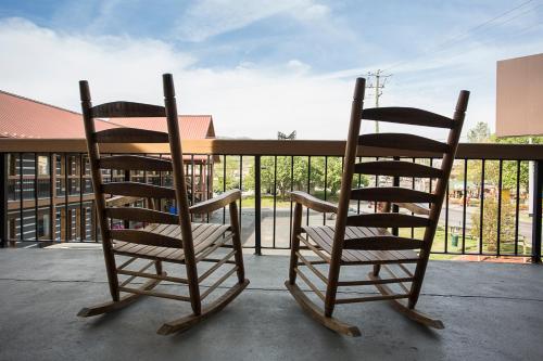 balkon/taras, Timbers Lodge Hotel in Pigeon Forge (Tennesee)