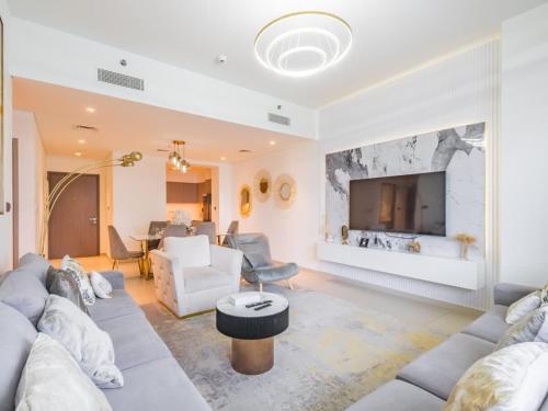 TRPS - Act One Act Two Towers, Downtown Dubai - 3BR Plus Maid with Iconic Burj Khalifa View, Dubaj (fotografie 4)