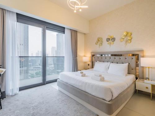 TRPS - Act One Act Two Towers, Downtown Dubai - 3BR Plus Maid with Iconic Burj Khalifa View, Dubaj (fotografie 10)