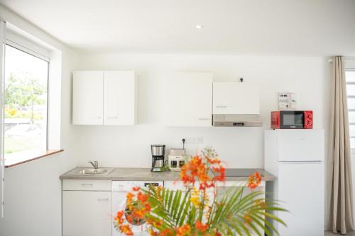 Kitchen, La fleur des iles - Maison Climatise pour 4 in Morne-A-l'Eau