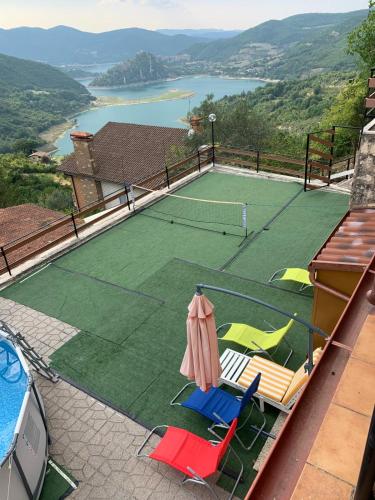 Villa panoramica Le Cerquiglie in Castel Di Tora