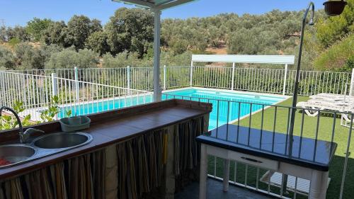 Cortijo rural con piscina y barbacoa Archidona in Archidona