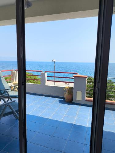 Balkons/terase, Casa Marina in Ali Terme