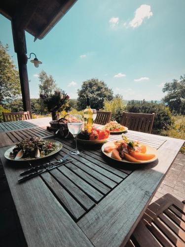 Rõdu/terrass, Natur und Wellness ''auf der Hardt'' -Jacuzzi- Sauna- Kinderausstattung- Alleinlage im Wald in Murlenbach