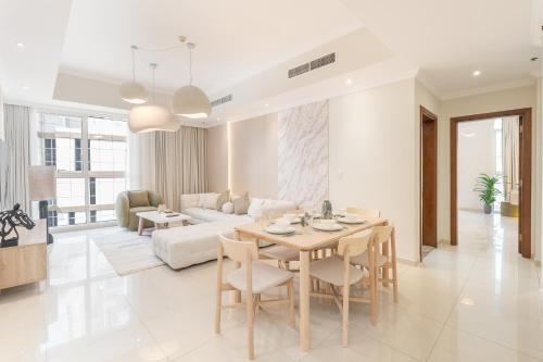 Amal أمل Cozy City Apt 3BD with balconies, 1 min walk to Dubai Mall- Dar Samita Holiday Homes, Dubaj (zdjęcie 6)